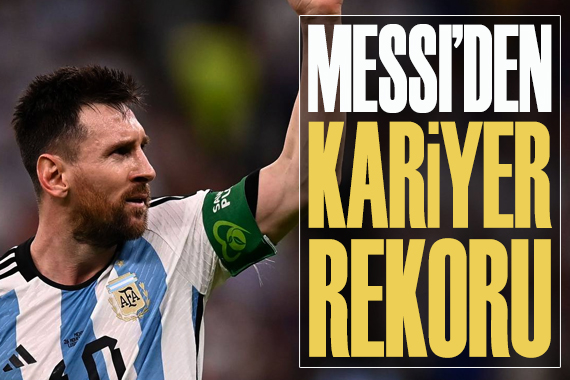 Lionel Messi den kariyer rekoru