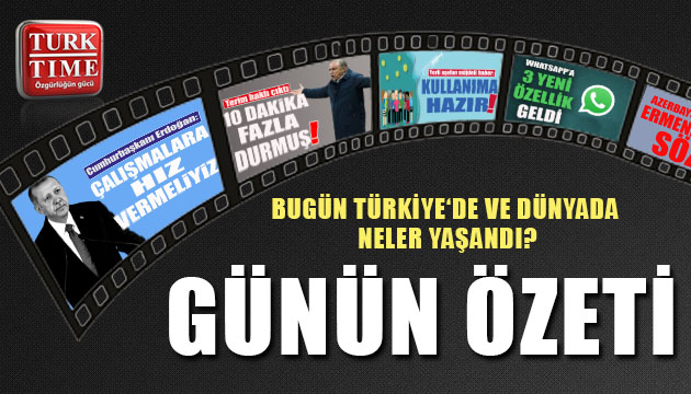 25 Kasım 2020 / Turktime Günün Özeti