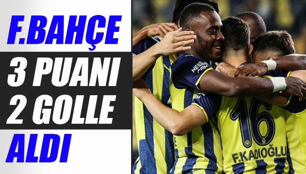 Fenerbahçe, Giresunspor u Ferdi Kadıoğlu ve Mesut Özil ile devirdi