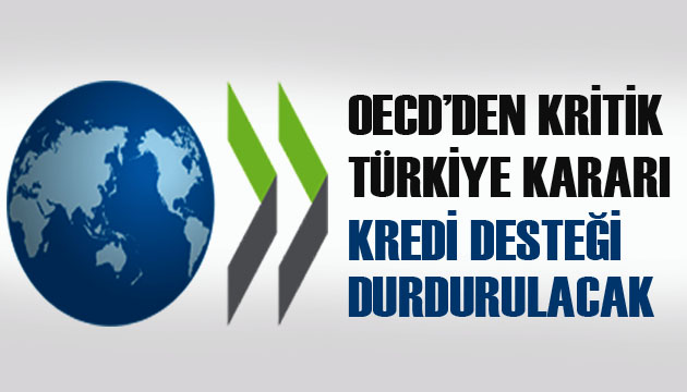 OECD den kritik Türkiye kararı!