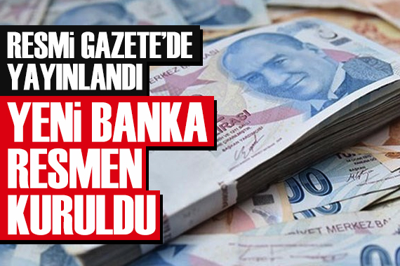 Destek Yatırım Bankası AŞ. resmen kuruldu!