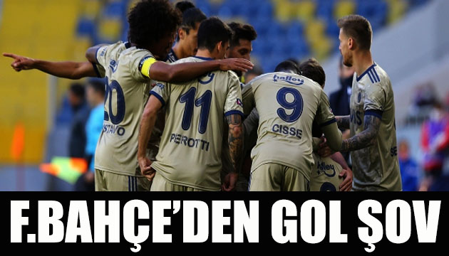 Fenerbahçe den Gençlerbirliği deplasmanında gol şov : 5 - 1
