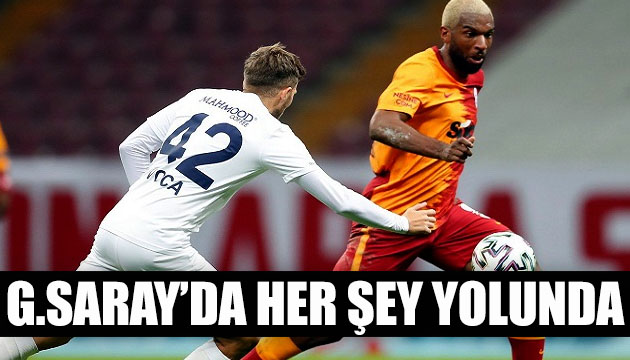 Galatasaray da her şey yolunda; Ankaragücü nü tek golle geçti
