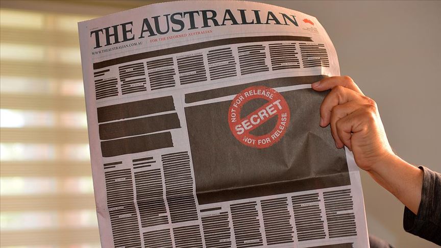 Avustralya da gündem basın özgürlüğü