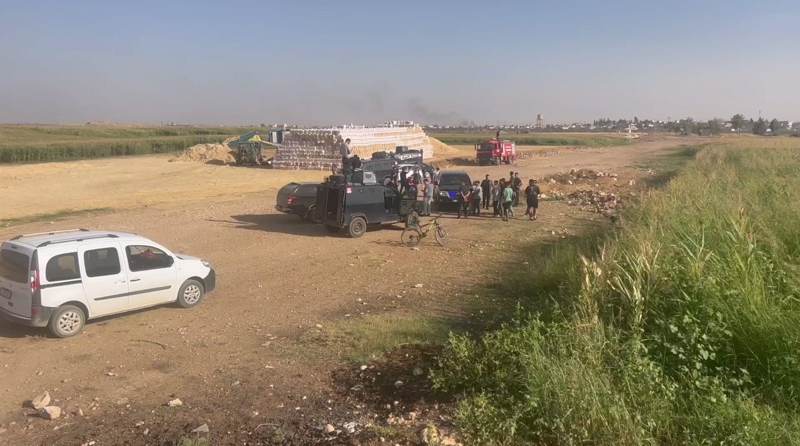 Suriye’den atılan havan mermisi Ceylanpınar a düştü
