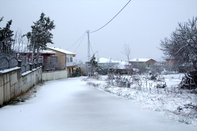 Kar İstanbul a giriş yaptı