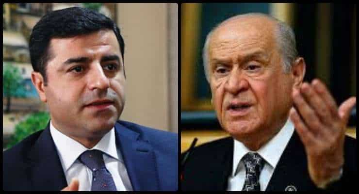 Bahçeli den Demirtaş tiyatrosu tepkisi