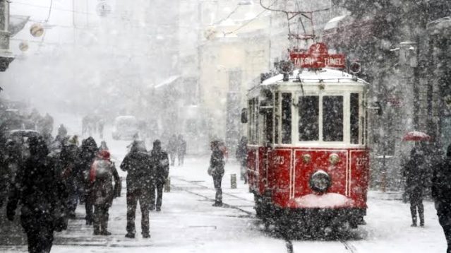 İstanbul a kar uyarısı