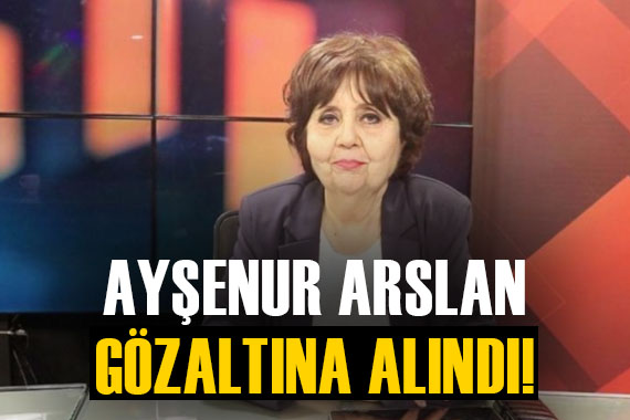 Gazeteci Ayşenur Arslan gözaltına alındı