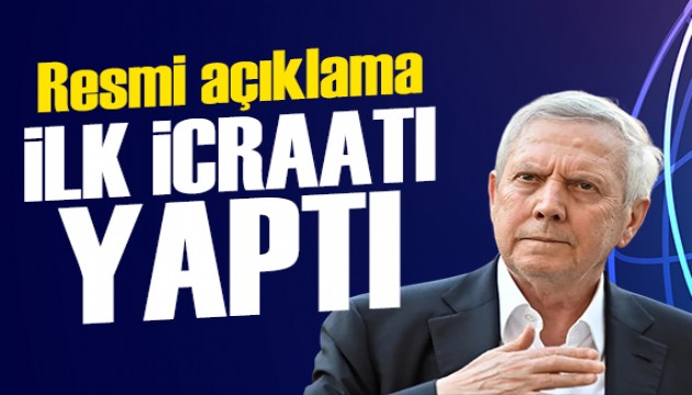 Aziz Y�ld�r�m ilk icraat�n� yapt�: Fenerbah�e'den a��klama