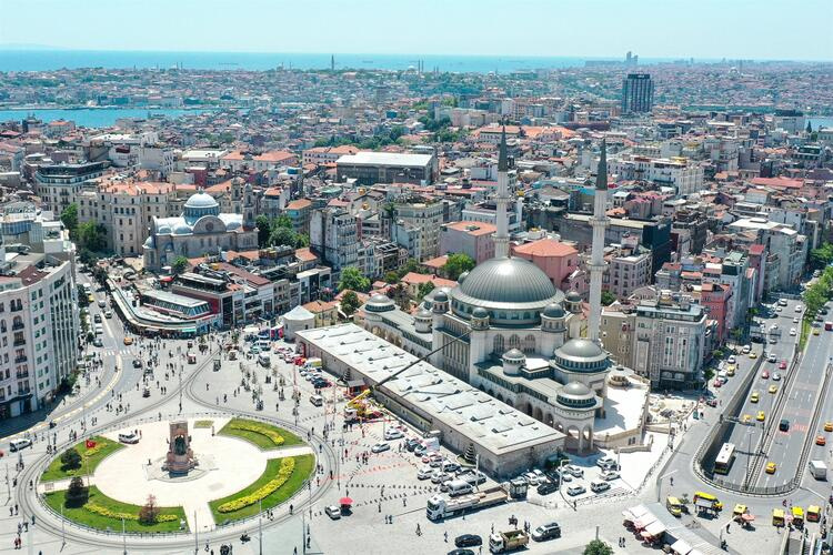 Taksim Camii nin açılışını Erdoğan yaptı