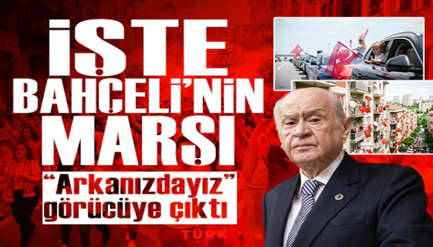 Bah�eli'nin talebiyle haz�rland�: ��te yeni milli mar� 'Arkan�zday�z'