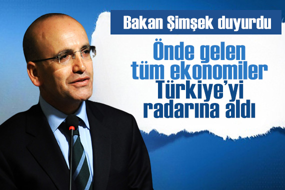 Bakan Şimşek ten  dış finansman  açıklaması: Önde gelen tüm ekonomiler Türkiye yi yatırım için radarına aldı