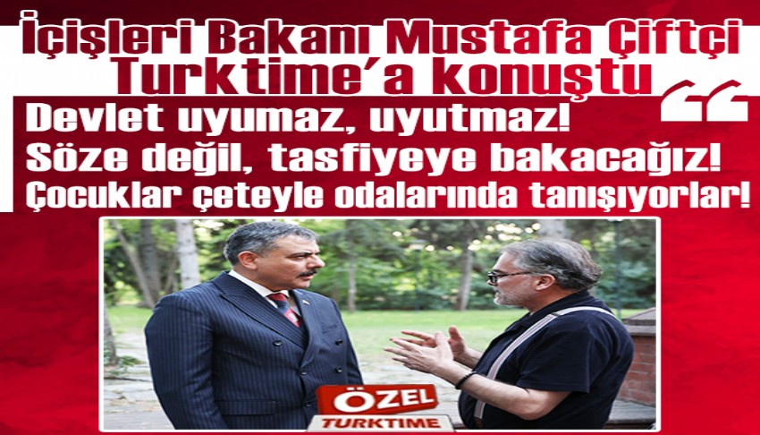 ��i�leri Bakan� �ift�i'ye 23 soru sordum; Devlet uyumaz, uyutmaz! S�ze de�il, tasfiyeye bakaca��z!