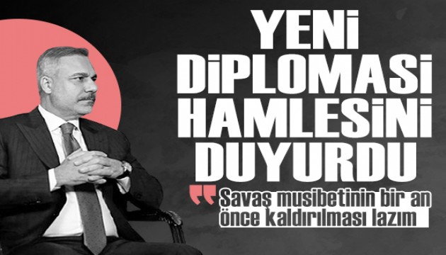 Hakan Fidan'dan Orta Do�u turu