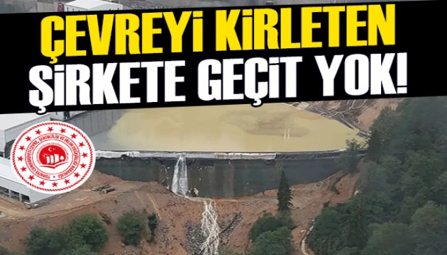 �evreyi kirleten madene kapatma ve para cezas�!