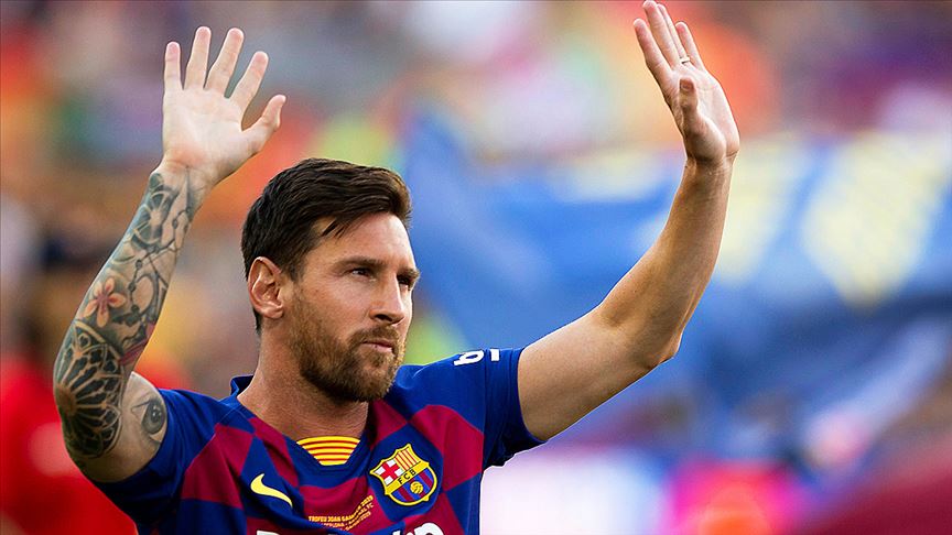Barcelona ya  Messi şoku
