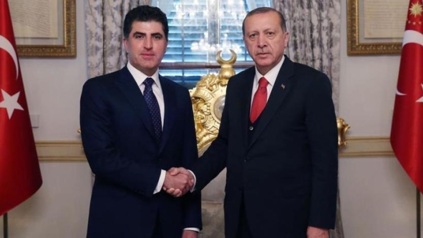 Neçirvan Barzani den Erdoğan a tebrik ve destek telefonu