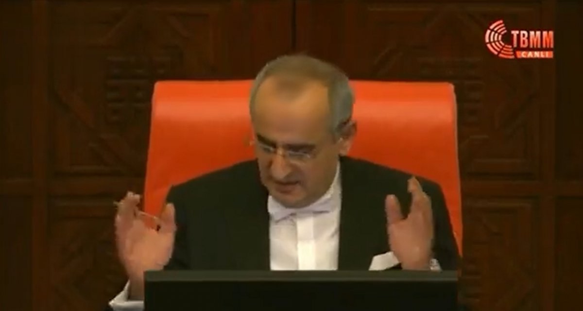 Meclis te CHP sıralarına kızdı: Hay senin...