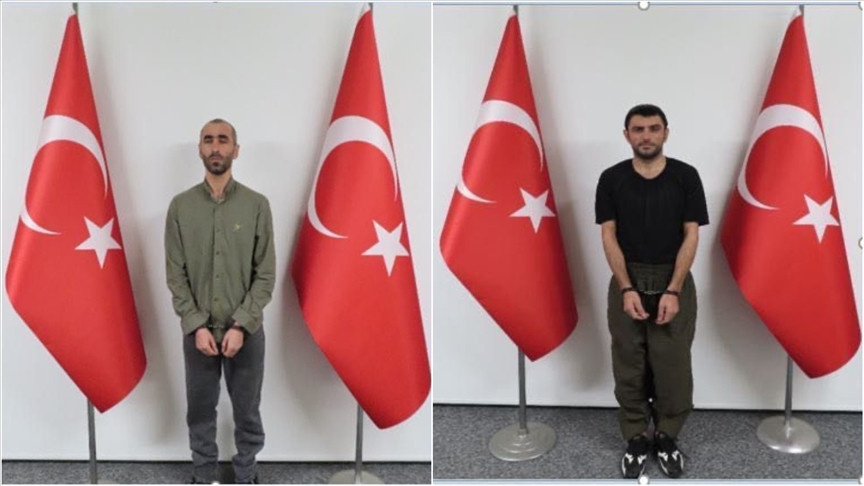 İki PKK lı Türkiye ye getirildi