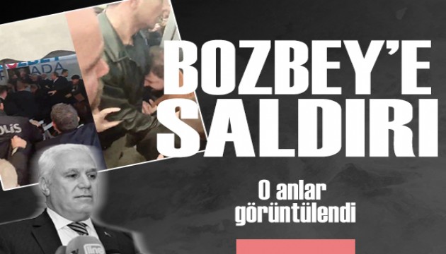 Bursa B�y�k�ehir Belediye Ba�kan� Mustafa Bozbey'e sald�r�