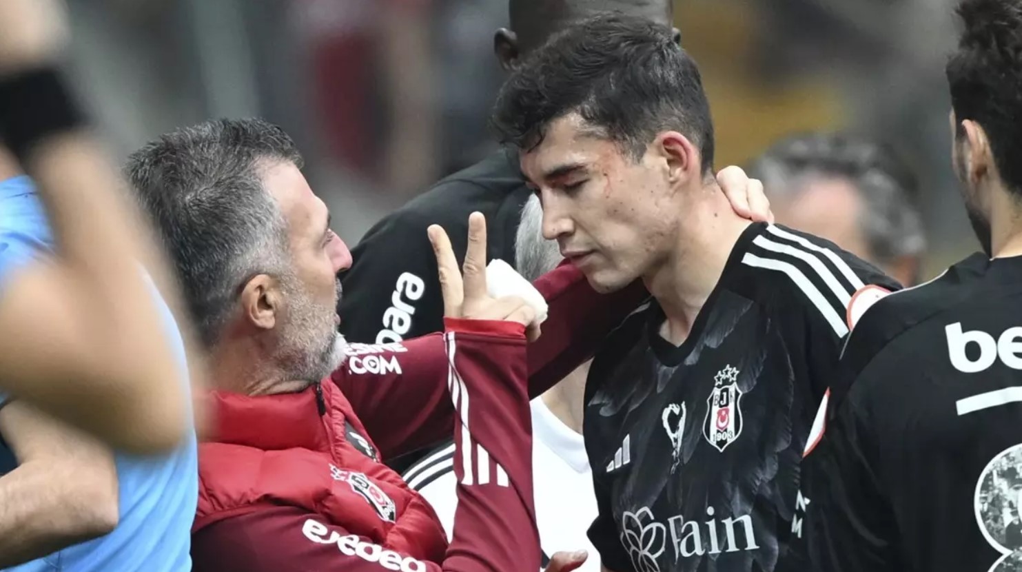 Beşiktaş ta sakatlıkları bulunan oyuncuların son durumları