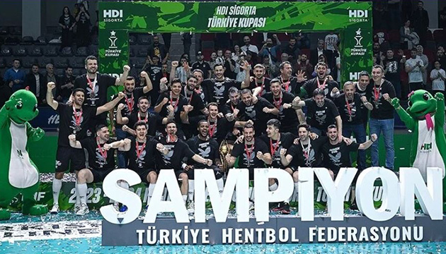 Hentbolda şampiyon Beşiktaş