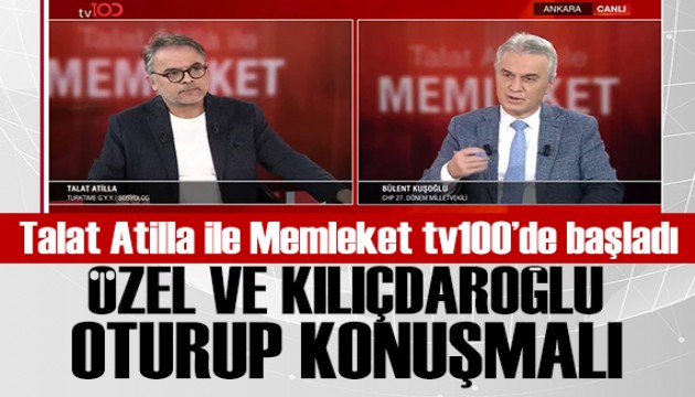 Talat Atilla ile Memleket tv100'de balad: Blent Kuolu: zel ve Kldarolu oturup konumal