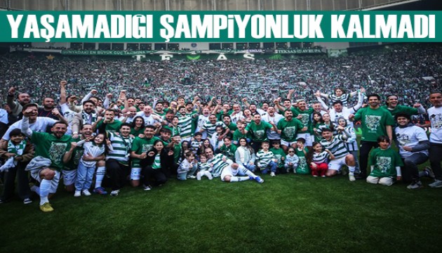 Bursaspor'un g�rmedi�i �ampiyonluk kalmad�