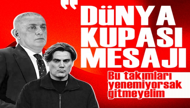 Hac�osmano�lu: 'Bu tak�mlar� yenemiyorsak D�nya Kupas�'na gitmenin anlam� yok'