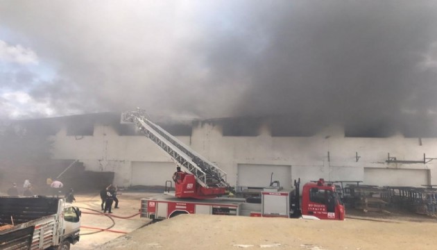 Ankara'da korkutan yangın