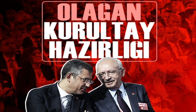 CHP'de ola�an kurultay haz�rl���