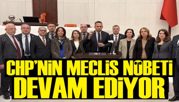 CHP'nin Meclis n�beti s�r�yor