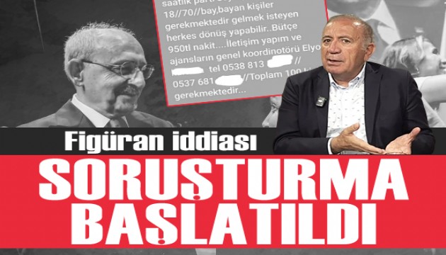 CHP'nin t�reninde fig�ran iddias�: Soru�turma ba�lat�ld�