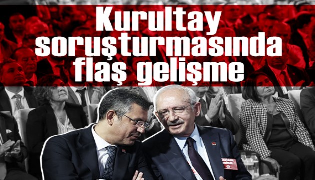 Kurultay soru�turmas�: Mali inceleme ba�lat�ld�