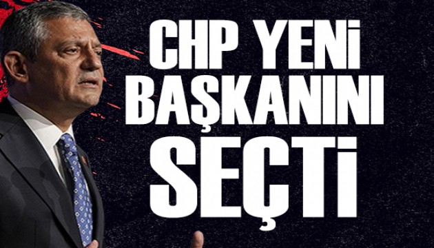 CHP yeni genel bakann seti