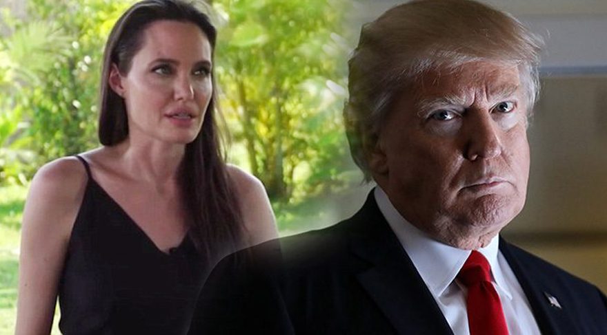 Angelina’dan çarpıcı Trump tespiti