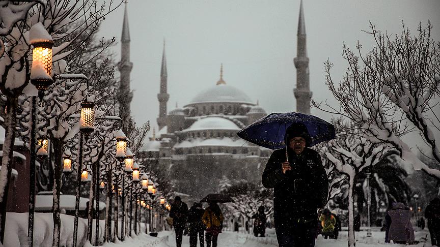 İstanbul da kar kapıya dayandı