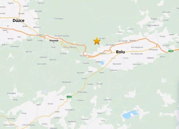 Bolu da 3.9 büyüklüğünde bir deprem daha