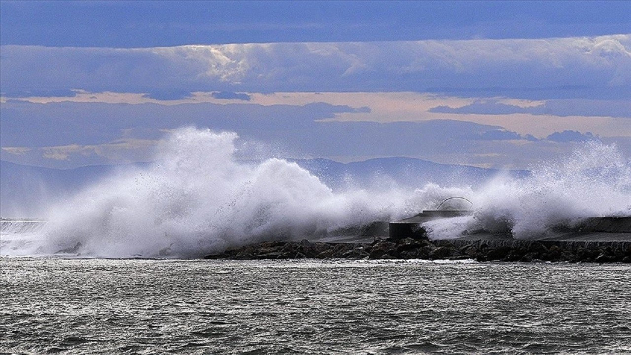 Meteoroloji den denizler için fırtına uyarısı