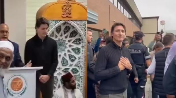 İsrail destekçisi Kanada Başbakanı Trudeau ya camide tepki