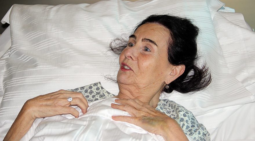 Fatma Girik yine hastaneye kaldırıldı
