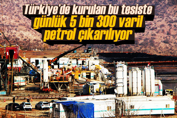 Gabar da günlük 5 bin 300 varil petrol çıkarılıyor