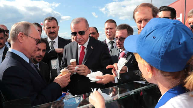 Putin in Erdoğan a ısmarladığı dondurmalar Türkiye ye geliyor