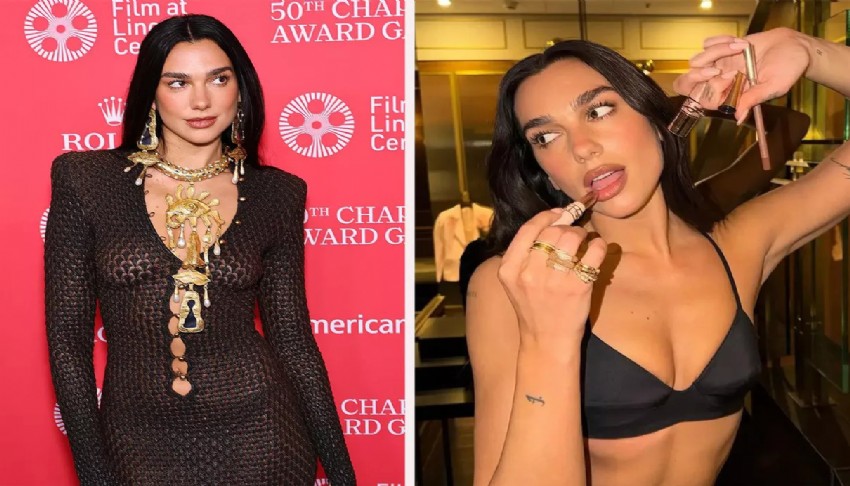 Dua Lipa'n�n s�ra d��� yemek al��kanl�klar� �a��rtt�!