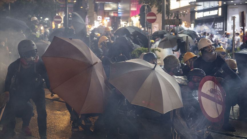 Hong Kong taki protestolar devam ediyor