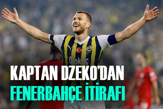 Edin Dzeko dan flaş açıklamalar:  Fenerbahçe ye gelmemin en büyük sebebi... 