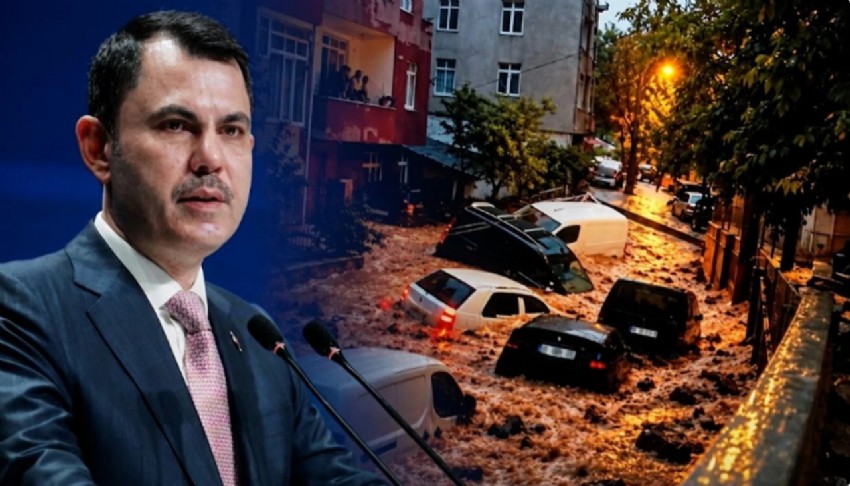 �stanbul afet b�lgesinden bildiren Bakan Kurum'a Erdo�an'dan telefon: Bu afetten in�allah kurtulaca��z