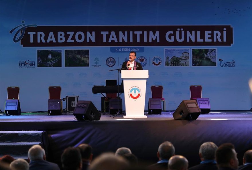 İmamoğlu Trabzon Günleri’nde konuştu