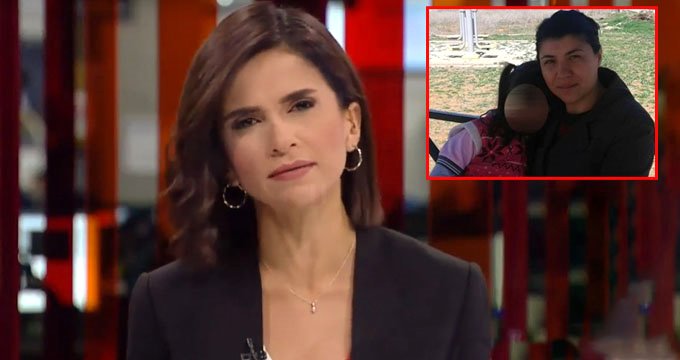 CNN Türk spikeri, Emine Bulut haberini sunarken zor anlar yaşadı